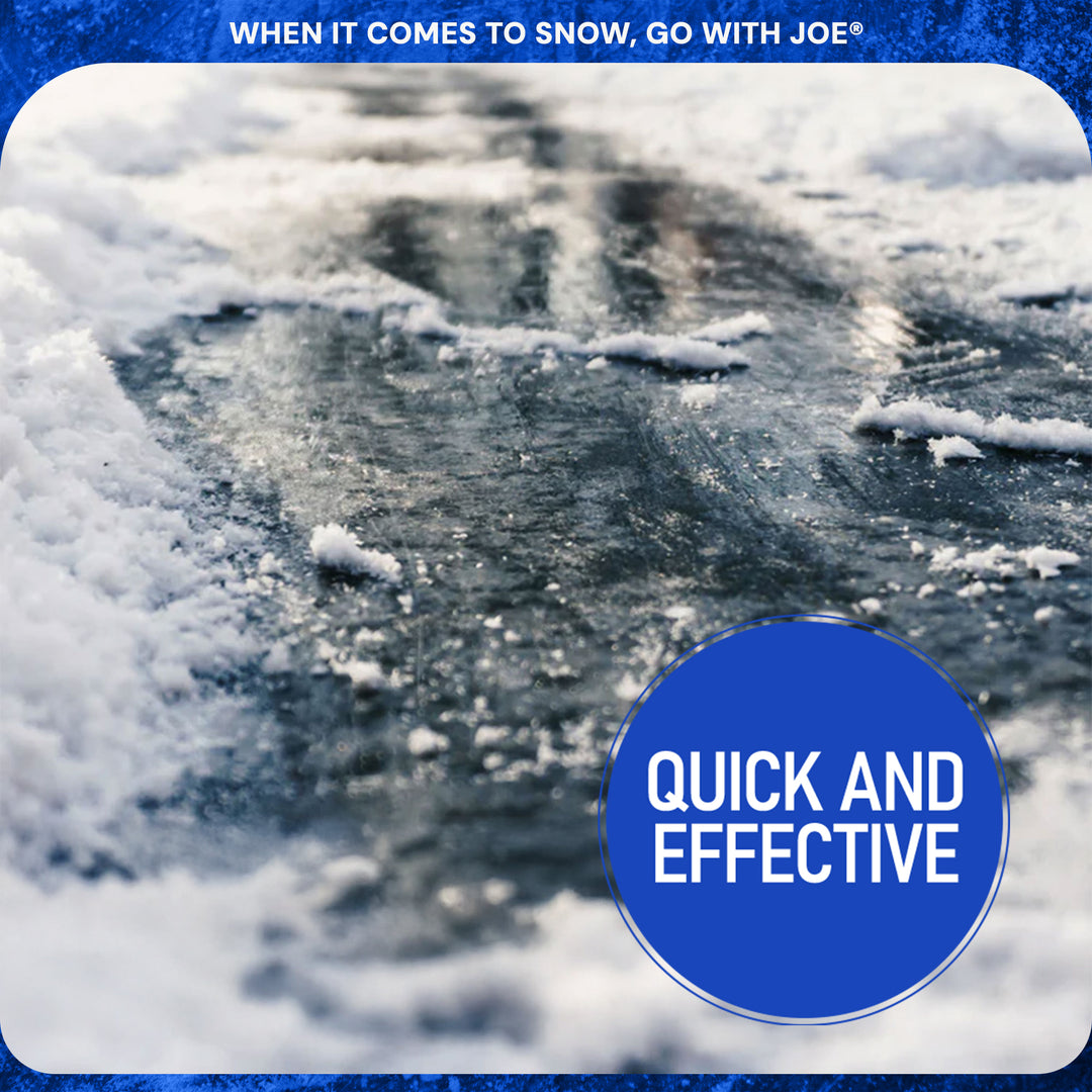 Snow Joe Pellets of Fire Ice Melt for Driveways and Sidewalks, 50 lbs