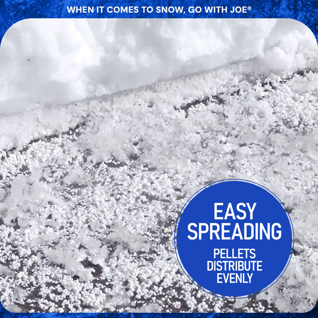 Snow Joe Pellets of Fire Ice Melt for Driveways and Sidewalks, 50 lbs