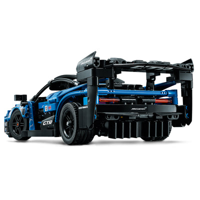 LEGO Technic 42123 McLaren Senna Block Building Set with Skiing Santa Claus Toy