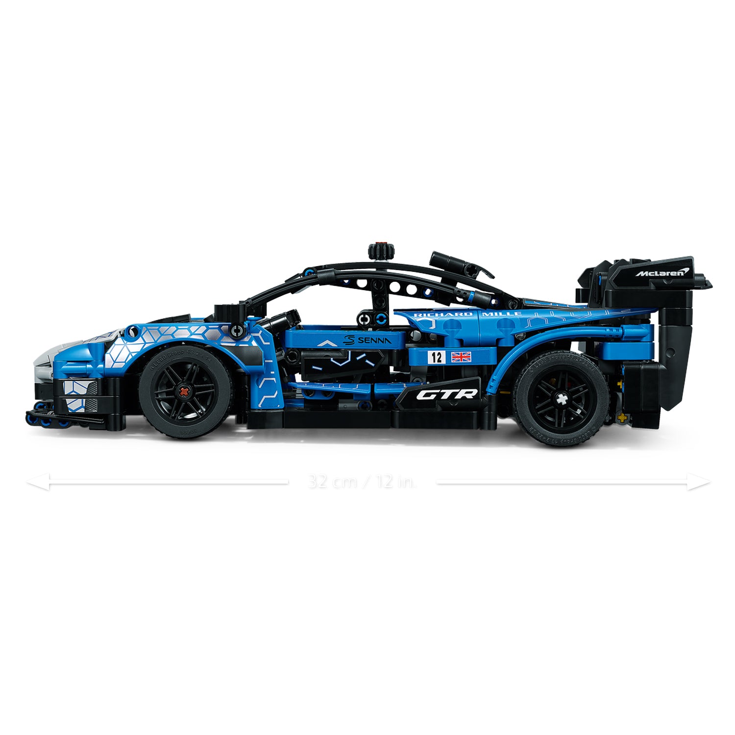 LEGO Technic 42123 McLaren Senna GTR 830 Piece Block Building Set for Teens