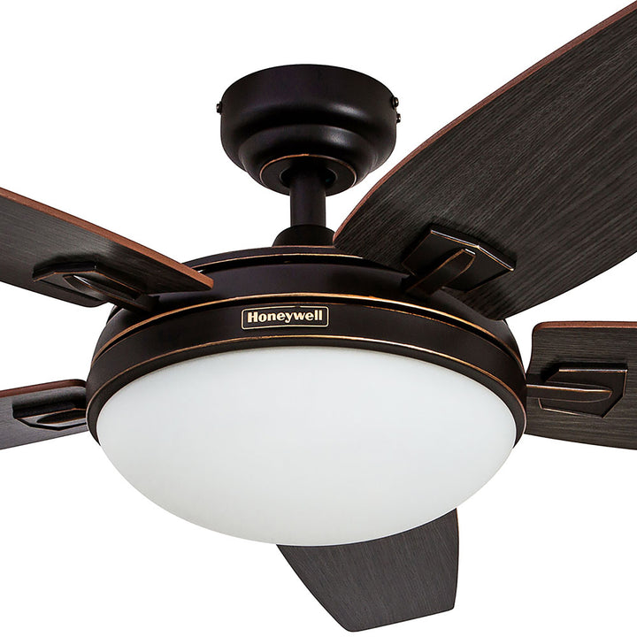 Honeywell Carmel Ceiling Fan, Quiet Motor and Remote Control, 48 Inch (Open Box)
