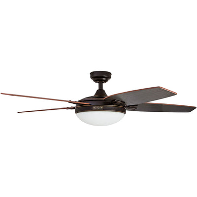 Honeywell Carmel Ceiling Fan, Quiet Motor and Remote Control, 48", Bronze (Used) - VMInnovations
