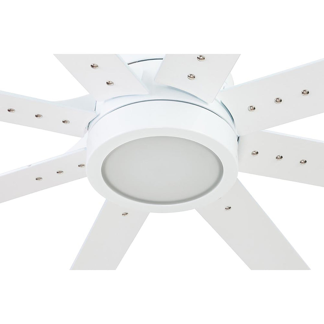 Honeywell Xerxes Ceiling Fan, Quiet Motor and Remote Control, 62", Bright White