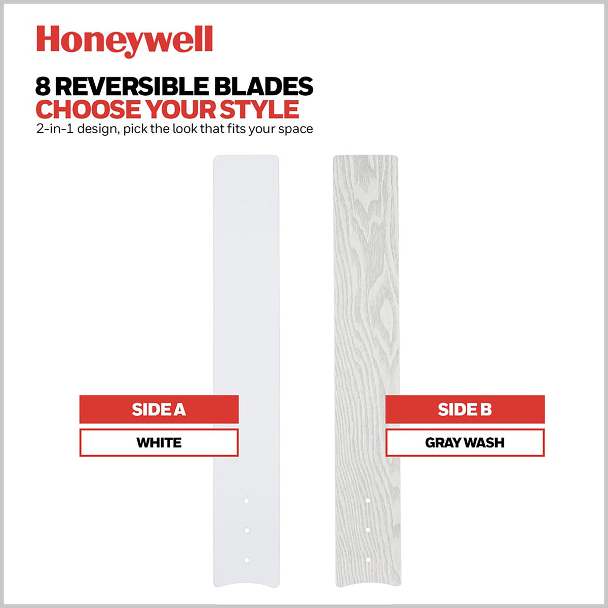 Honeywell Xerxes Ceiling Fan, Quiet Motor and Remote Control, 62", (Open Box)