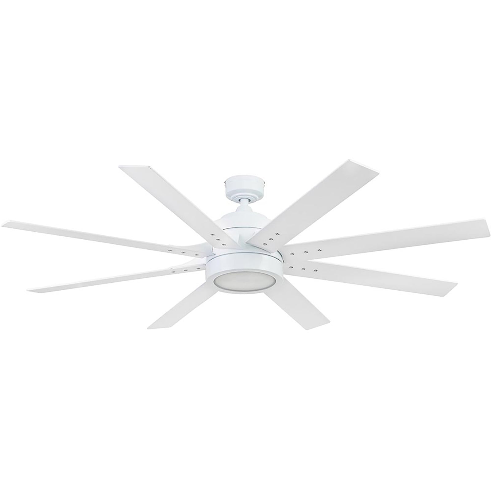 Honeywell Xerxes Ceiling Fan, Quiet Motor and Remote Control, 62", Bright White - VMInnovations