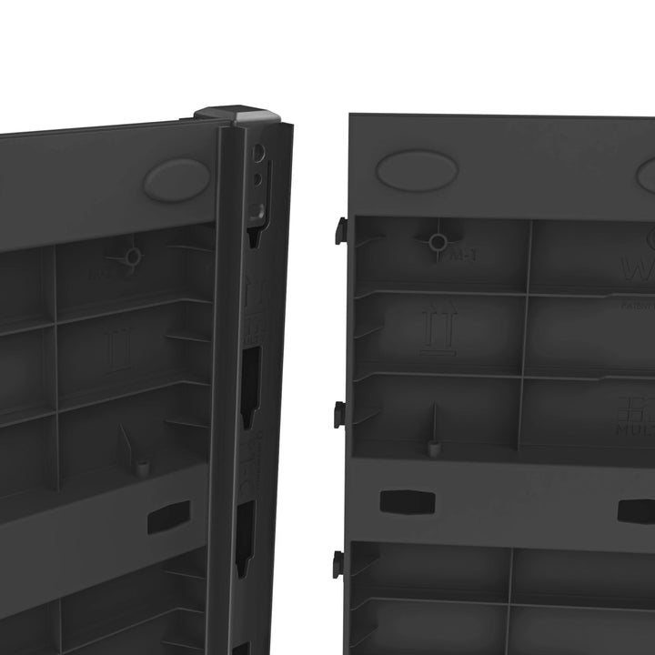 Tierra Verde 48-Inch x 48-Inch Raised Garden Bed for Patios or Decks, Black