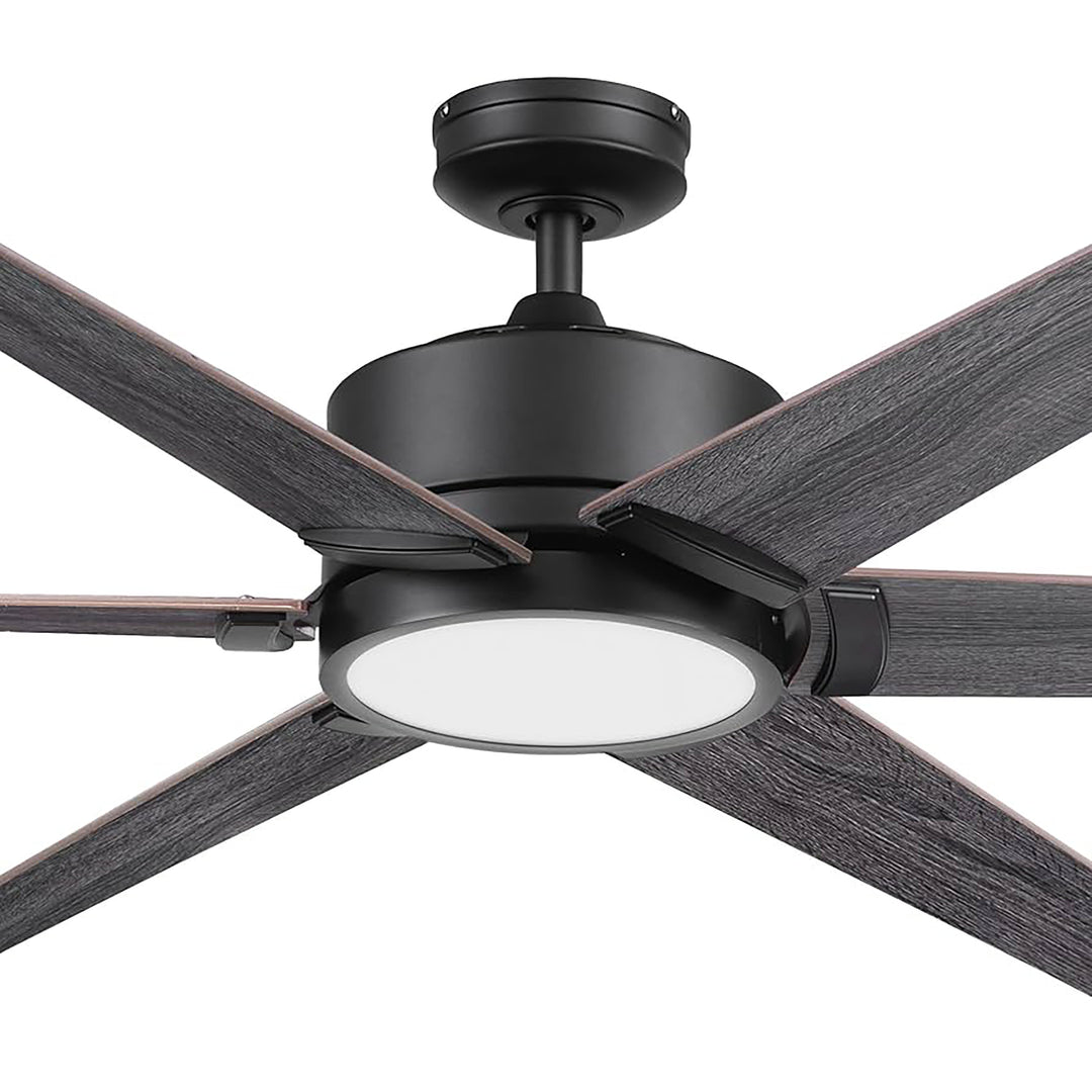 Honeywell Talbert Ceiling Fan, Color Changing LED and Remote, 62" (Open Box)
