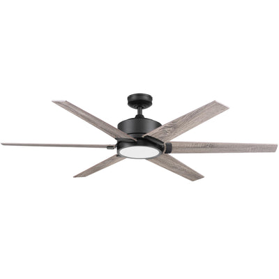 Honeywell Talbert Ceiling Fan, Color Changing LED and Remote, 62" (Open Box)