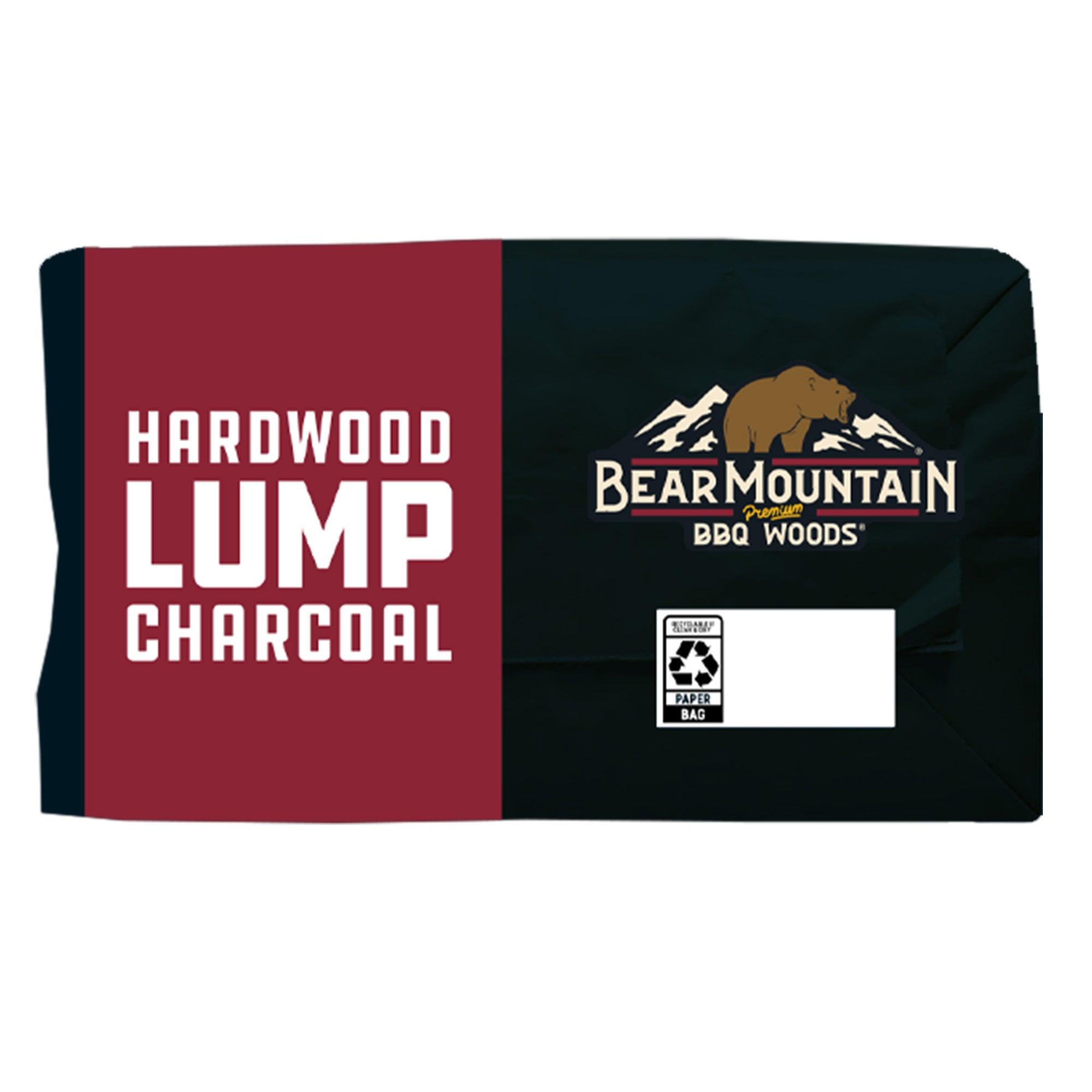 Bear Mountain BBQ Hardwood Lump Charcoal, Premium Grade for BBQ Grills(Open Box)