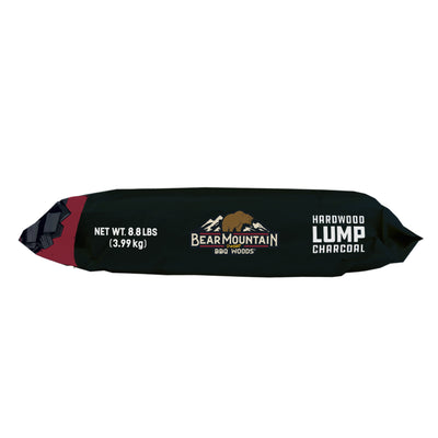 Bear Mountain BBQ 4 Pack Hardwood Lump Charcoal, Premium Grade for BBQ Grills