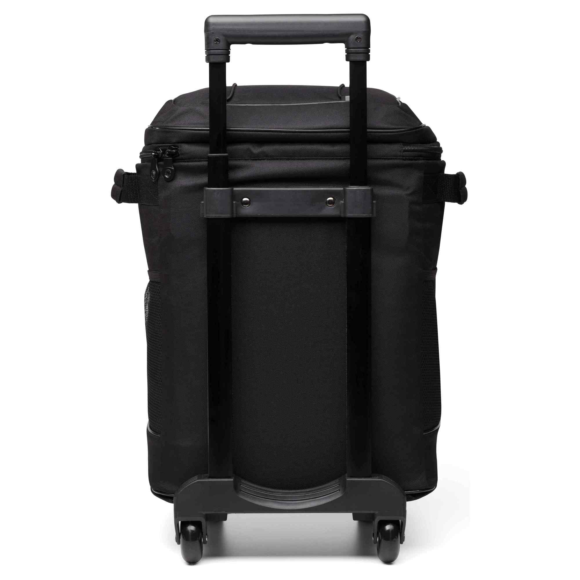 Coleman CHILLER 42-Can Soft-Sided Cooler w/ Wheels, Portable & Insulated, Black - VMInnovations