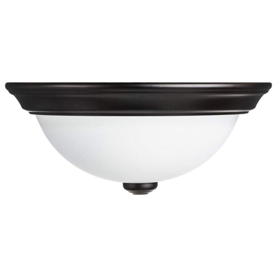 Portage Bay 11 Inch Flush Mount Ceiling Fixture Alabaster Lighting (Open Box)