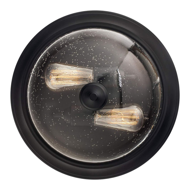 Prominence Home 2 Pack 13” Flush Mount Indoor Ceiling Light, Madalyn, Bronze