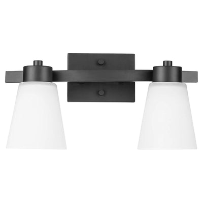 Prominence Home 2 Pack 2 Light Modern Bathroom Vanity Light with Frosted Glass - VMInnovations