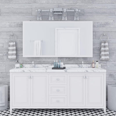 Prominence Home Fairendale 4 Light Bathroom Wall Vanity Light, Nickel (Open Box)
