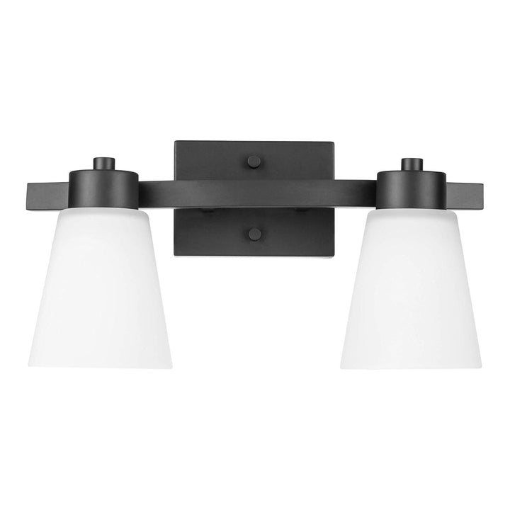 Prominence Home 2 Pack 4 Light Modern Bathroom Vanity Light with Frosted Glass