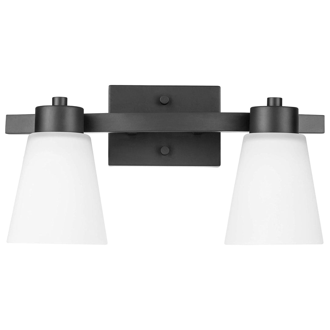 Prominence Home 2 Pack 3 Light Modern Bathroom Vanity Light with Frosted Glass