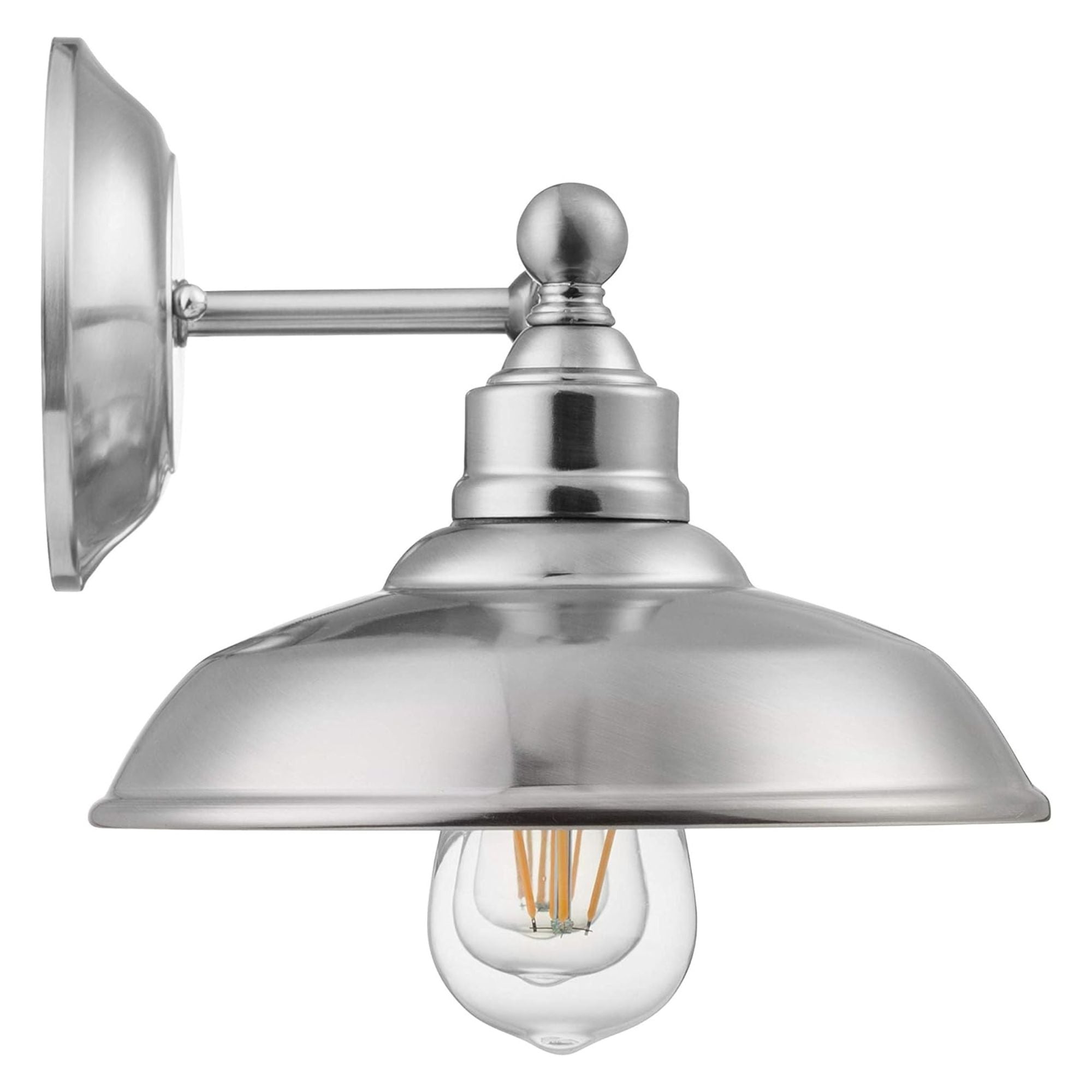 Prominence Home 2 Pack Lyndan 3 Light Industrial Bathroom Vanity, Brushed Nickel