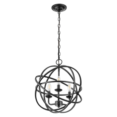 Prominence Home 3 Light Chandelier Pendant Lighting Fixture Birchberry(Open Box)