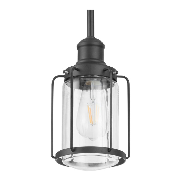 Prominence Home 4 Pack Lincoln Woods Kitchen Island Linear Pendant Bar Light