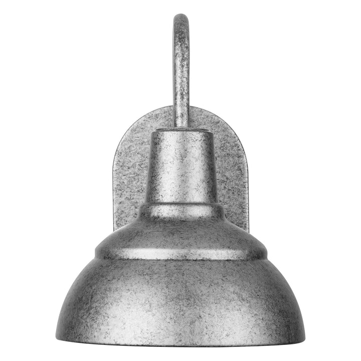 Prominence Home Brightondale Outdoor Wall Sconce Coach Light, Galvanized Finish