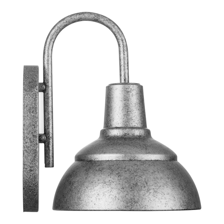 Prominence Home Brightondale Outdoor Wall Sconce Coach Light, Galvanized Finish