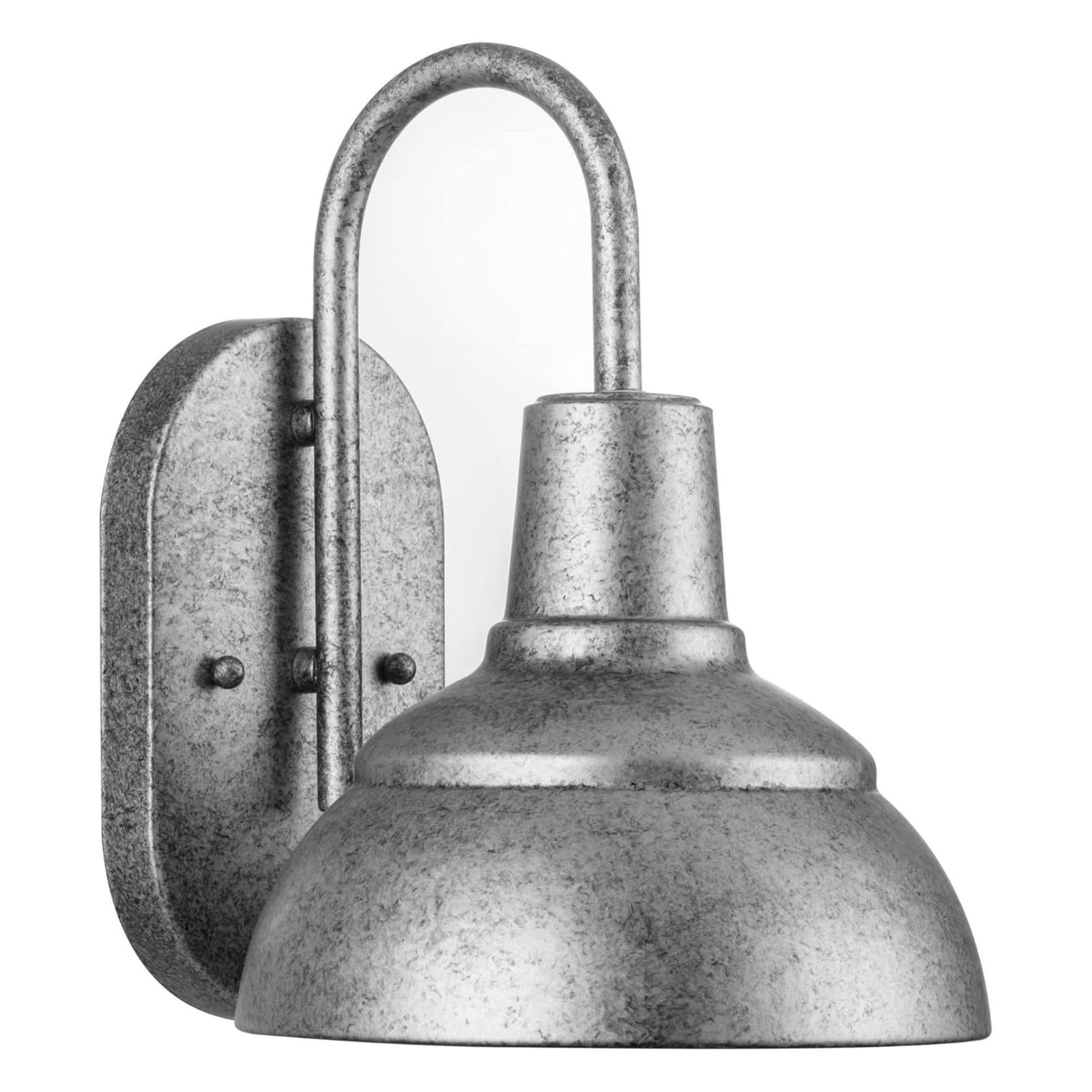 Prominence Home Brightondale Outdoor Wall Sconce Coach Light, Galvanized Finish - VMInnovations