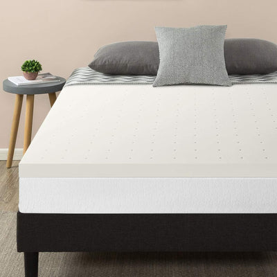 Best Price Mattress 2.5-Inch Ventilated Memory Foam Mattress Topper (Open Box)