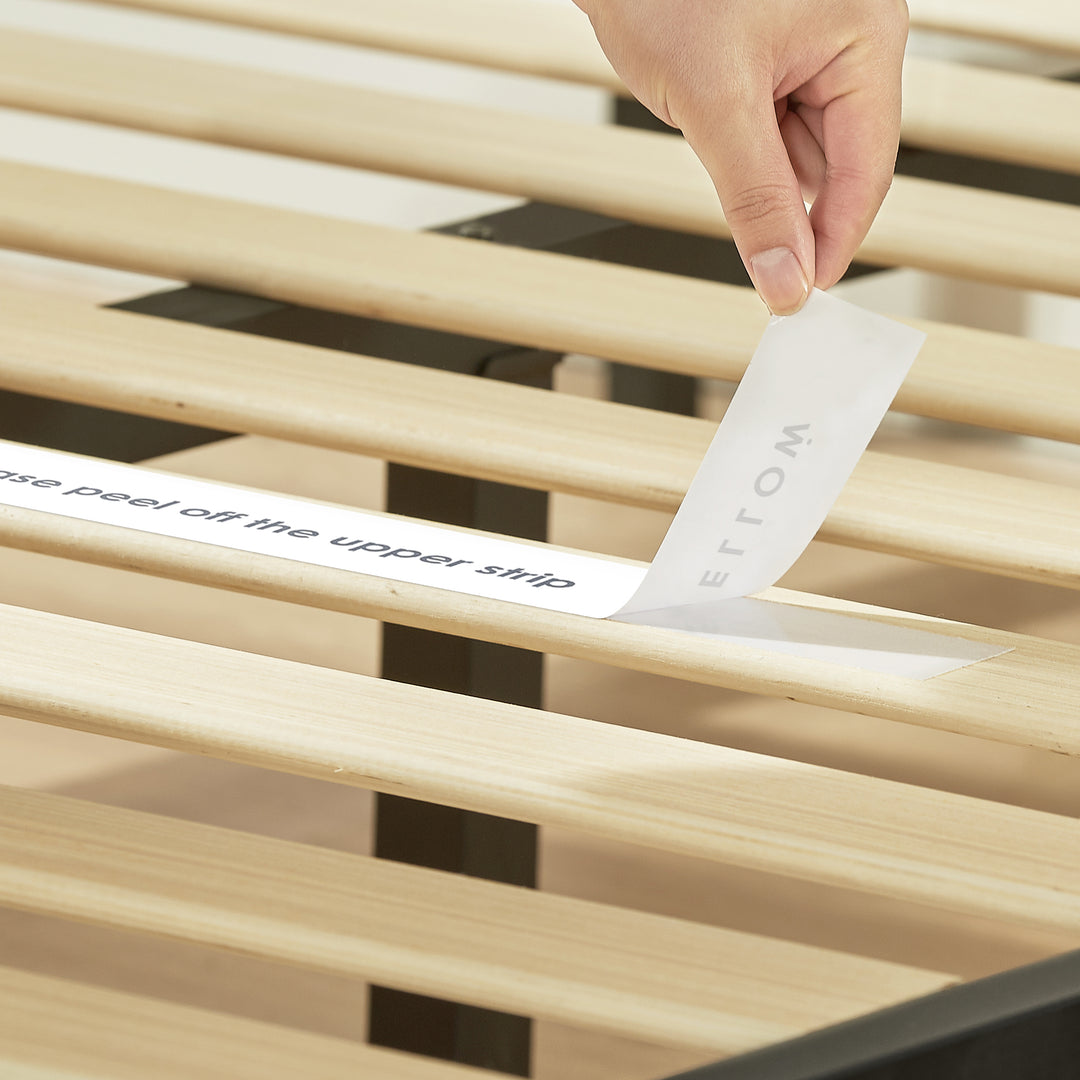 Mellow 10" Metal Platform Bed Frame w/Slat Foundation, King (Open Box)