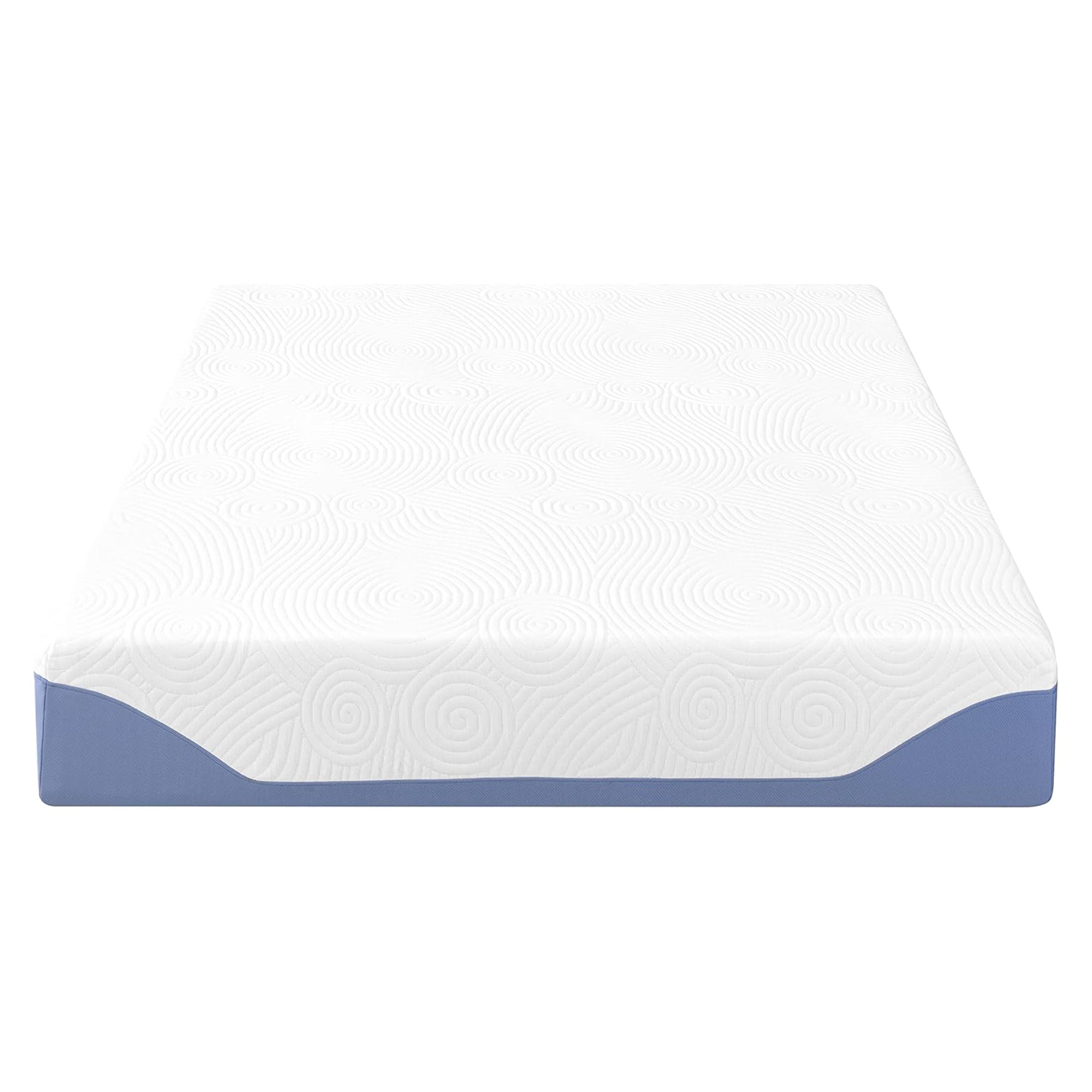 Mellow 10-Inch Cooling Gel-Infused Memory Foam Bed Mattress, Medium-Firm, Queen (Open Box)