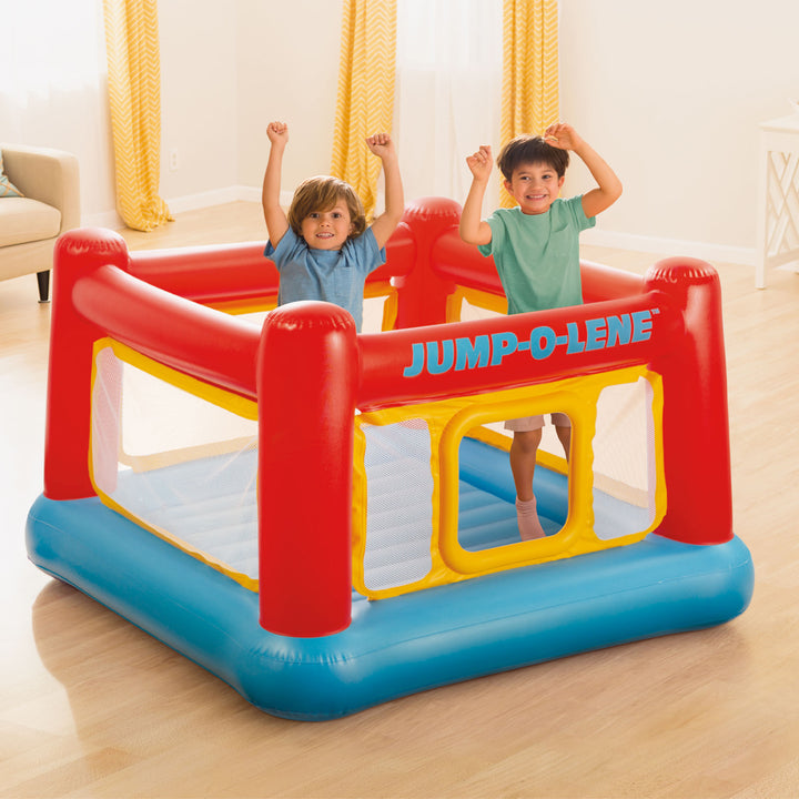 Intex Inflatable Jump O Lene Bounce House & Colorful Jump O Lene Castle Bounce