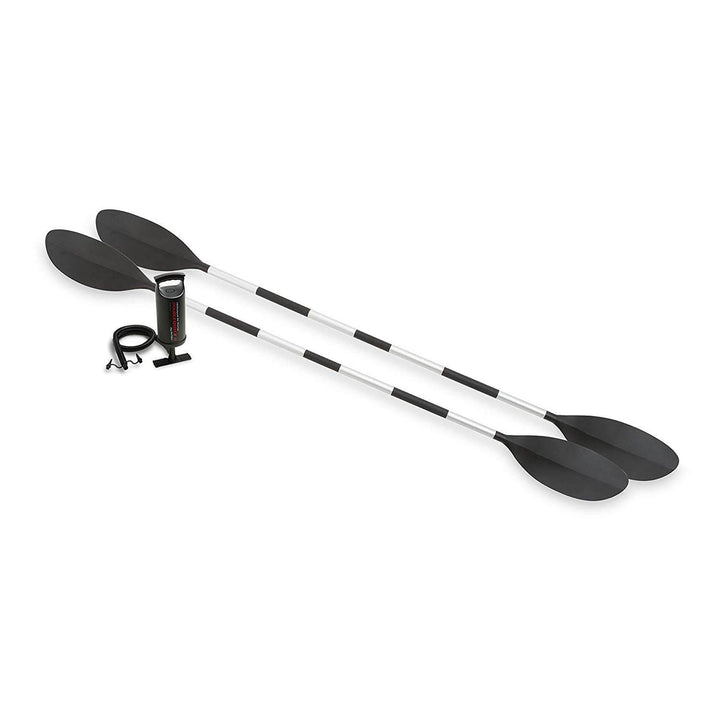 INTEX Explorer K2 2-Person Inflatable Kayak w/ Aluminum Oars & Pump (Open Box) - VMInnovations