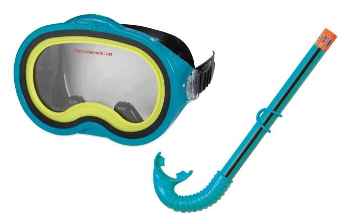 INTEX Adventurer Kids Swimming / Diving Mask & Snorkel Set 55942 - Open Package