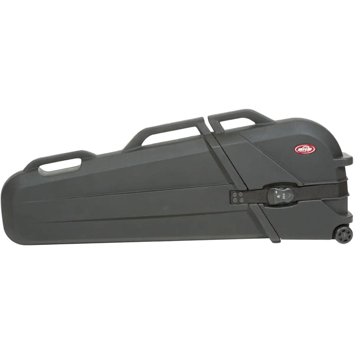 SKB ATA Roto Electric Bass Guitar Hard Case with TSA Locking Latches, Black