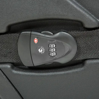 SKB ATA Roto Electric Bass Guitar Hard Case with TSA Locking Latches, Black - VMInnovations