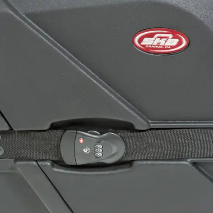 SKB ATA Electric Bass Guitar Hard Case w/TSA Locking Latches, Black (Open Box) - VMInnovations