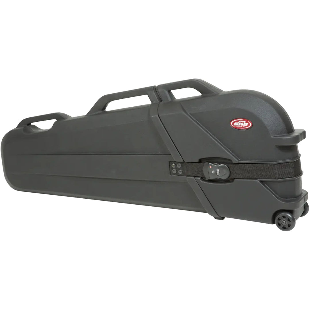 SKB ATA Roto Electric Bass Guitar Hard Case with TSA Locking Latches, Black