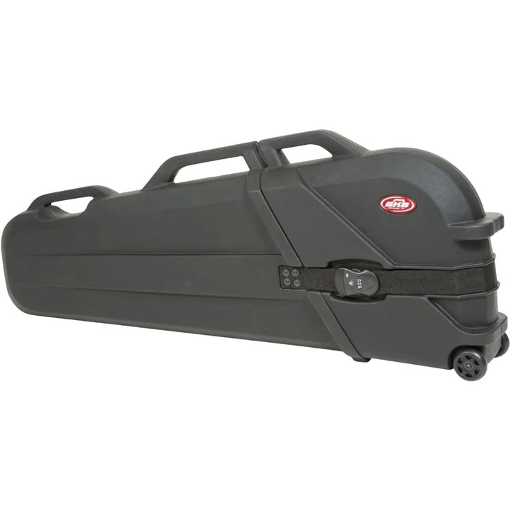 SKB ATA Roto Electric Bass Guitar Hard Case with TSA Locking Latches, Black