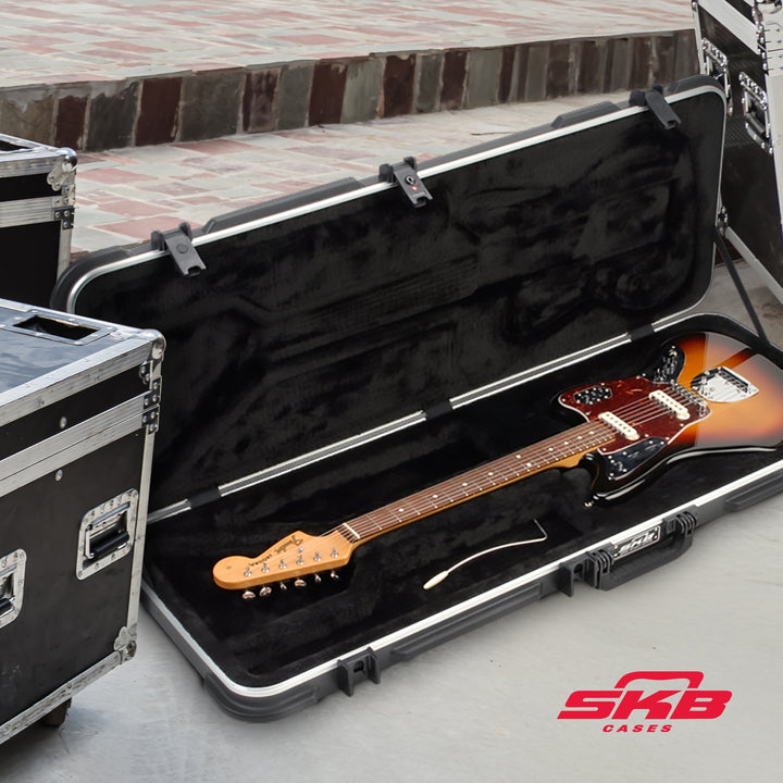 SKB Fender Jaguar/Jazzmaster Hardshell Case with Plush Interior and TSA Latches - VMInnovations