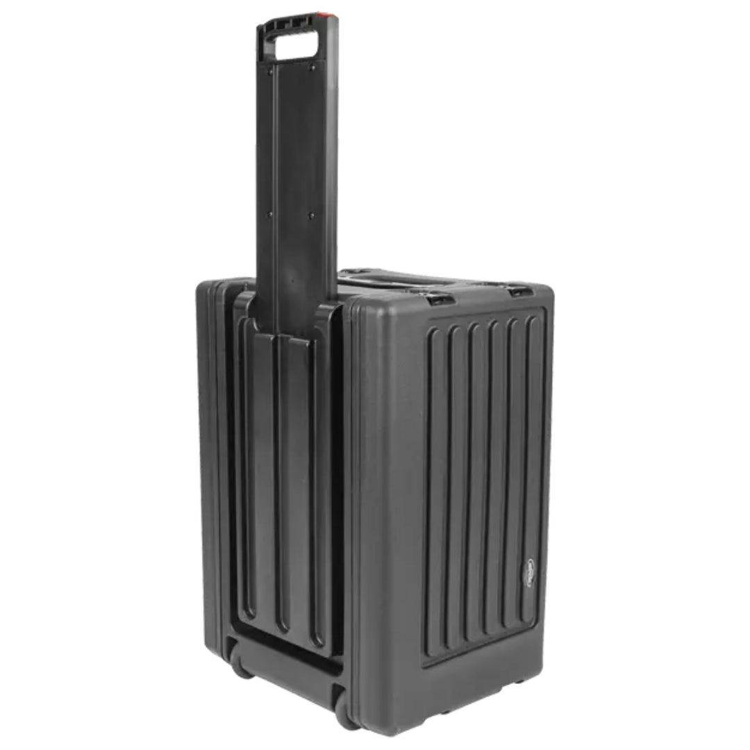 SKB 6U rSeries Shallow Rolling Rack with Integrated Back Wheels (Open Box)