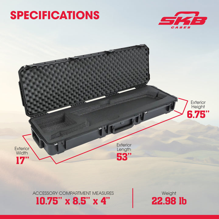 SKB iSeries Roland AX Edge Keytar Hard Case with Plush Interior & TSA Latches