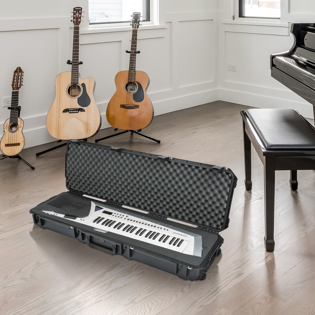 SKB iSeries Roland AX Edge Keytar Hard Case with Plush Interior & TSA Latches
