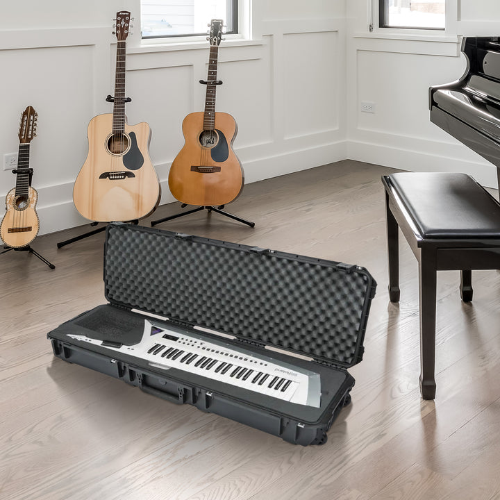 SKB iSeries Roland AX Edge Keytar Hard Case with Plush Interior & TSA Latches