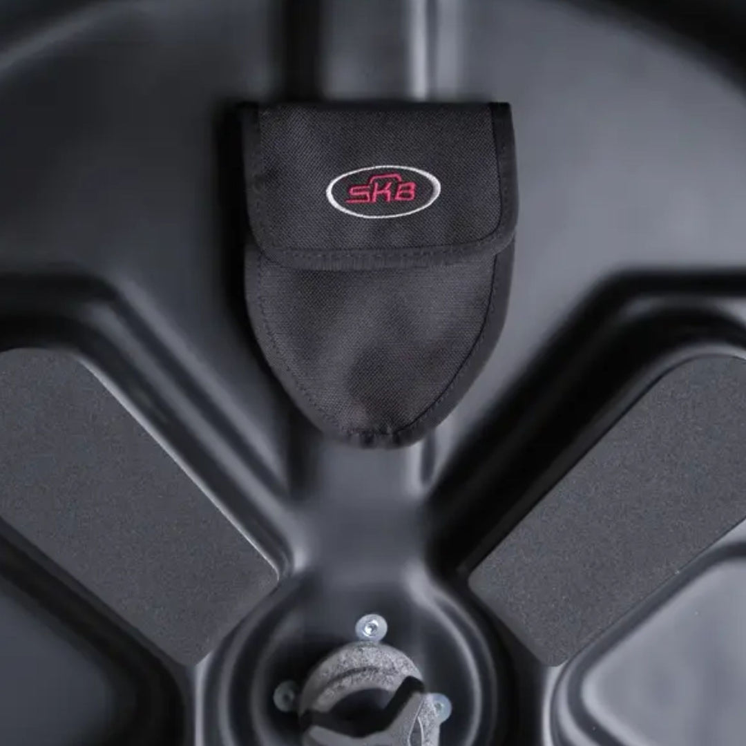 SKB 22 Inch X Cymbal Vault, Roto Hard Case w/ Handle, Storage Pocket & Dividers - VMInnovations