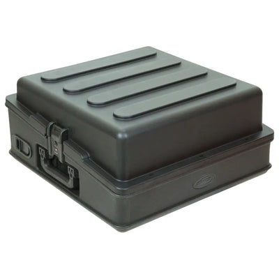 SKB Roto Rack/Mixer Top Console, 10U Slanted Rackmount with, Hard Lid and Door