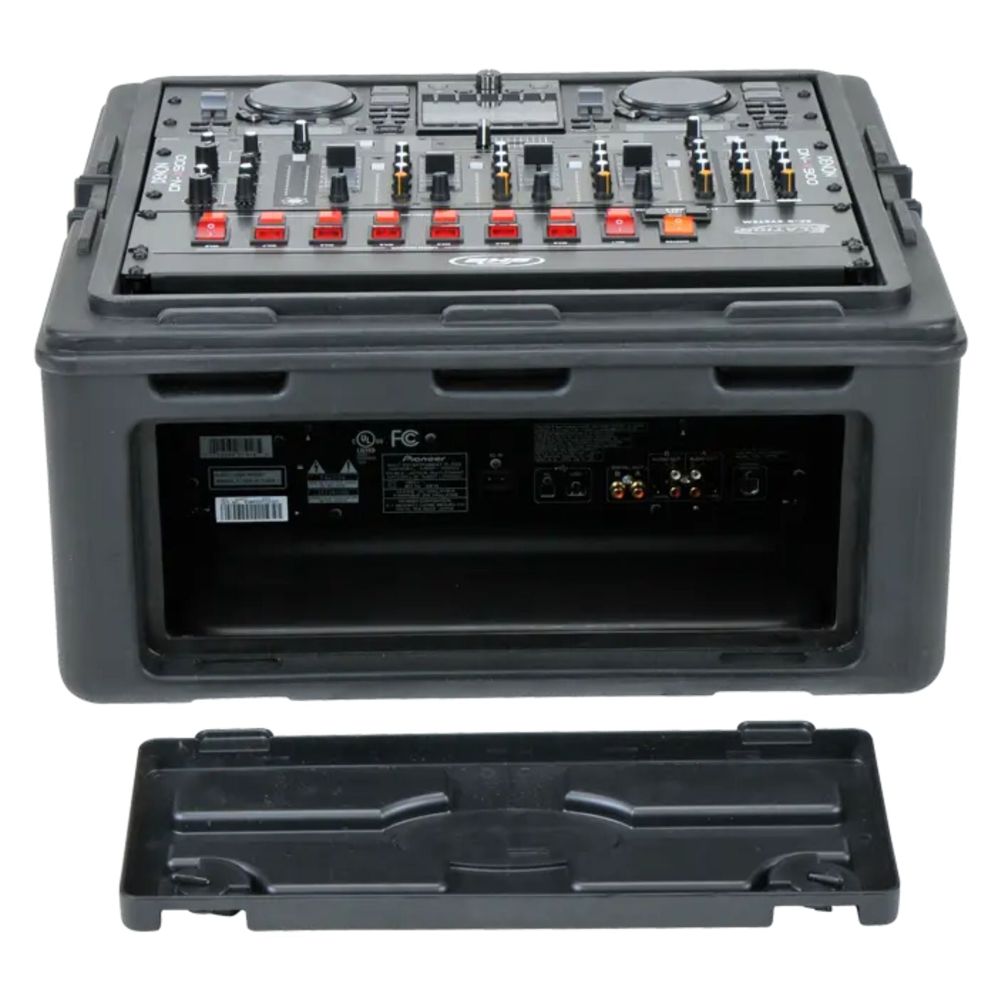 SKB Roto Rack/Mixer Console, 10U Slanted Rackmount on top, 2U Rackmount in Front - VMInnovations