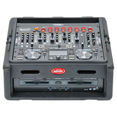 SKB Roto Rack/Mixer Console, 10U Slanted Rackmount on top, 2U Rackmount in Front - VMInnovations