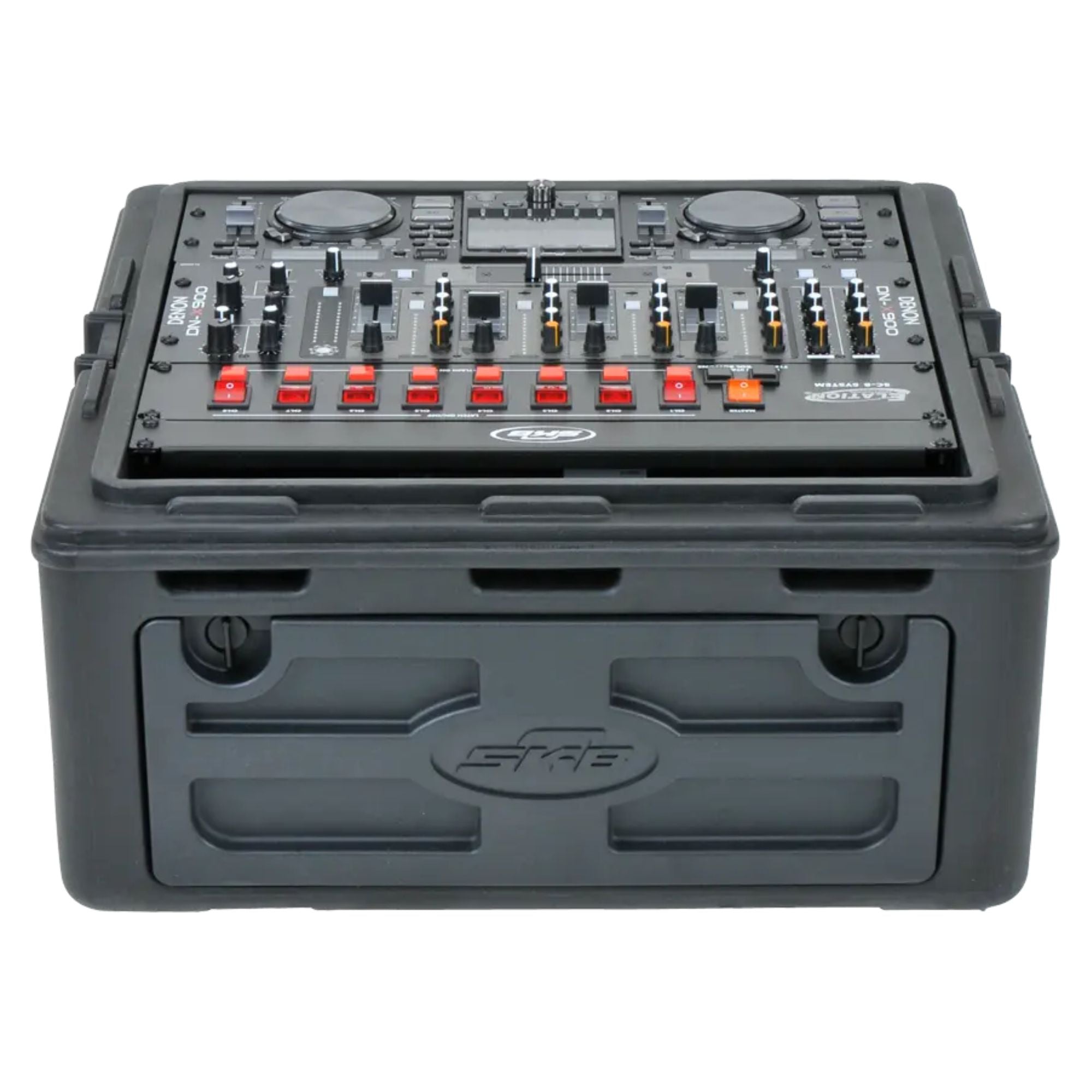 SKB Roto Rack/Mixer Console, 10U Slanted Rackmount on top, 2U Rackmount in Front - VMInnovations