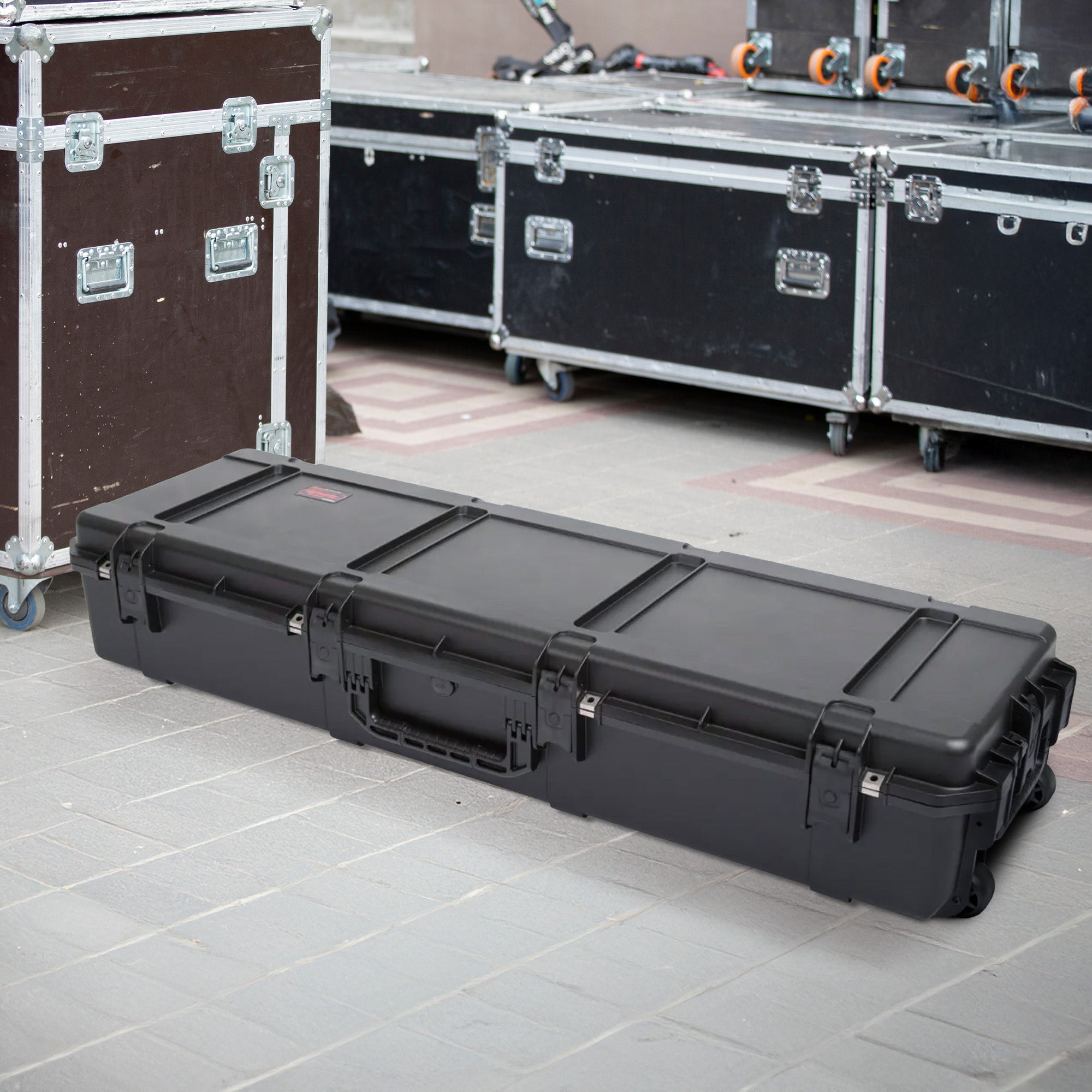 SKB iSeries 5616-9 Waterproof Utility Hard Case with Layered Foam and Wheels - VMInnovations