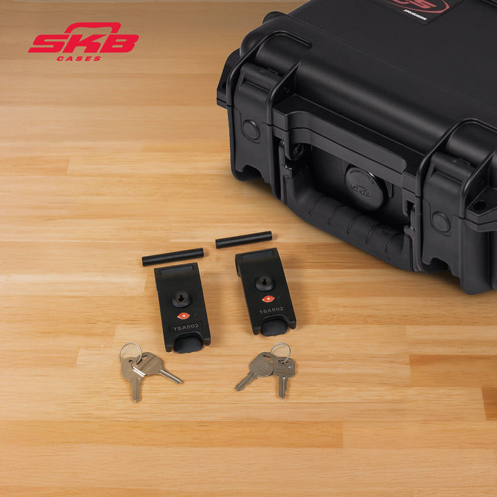 SKB TSA 1 Latch Kit for iSeries Cases, Travel Approved Lock Set with Keys & Pins